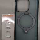 TORRAS Ostand Q3 Air for iPhone 16 Pro Case 6.3'' with Real Airbags, Fit for MagSafe, 360 Magnetic Stand, Mil-Grade Protection, Camera Control Button, Shockproof & Stylish Case for iPhone 16 Pro, Blue (Glacier Sprint)