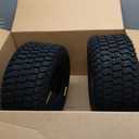 MaxAuto 2 Pcs 16x6.50-8 Lawn Mower Tire for Garden Tractors Riding Mowers, 4PR, Tubeless