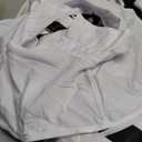 Halloween Costumes for Men Scary Black and White Stripe Suit with Wig (Large)