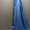 9 FT Patio Umbrella for Outdoor, Outdoor Umbrella with Push Button Tilt and Crank, Outdoor Patio Umbrellas with 8 Sturdy Ribs for Market, Garden, Deck, Backyard, Pool (Sapphire Blue)