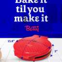 Betty Crocker Pizza Maker Plus, 12" Indoor Electric Grill, Nonstick Griddle Pan for Pizzas, Quesadillas, Tortillas, Nachos and more, 12" Electric Griddle for Delicious Meals and Snacks, Red