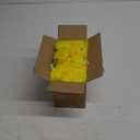 6 Pcs 5 Ft Artificial Marigold Flowers Garland, Dia de Los Muertos Faux Garlands Diwali Decoration with Pendant Bell for Indian American Wedding Party Mantle Decor (Yellow)