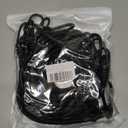 8-Pack Bungee Cords with Hooks & Carabiners - 24 Inch Bungee Rope (4 Hooks + 4 Carabiner Clips) - Heavy Duty Elastic Stretch Cords for Kayaking, Camping, Truck, Tarp, Gear Tie Down - Black