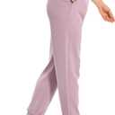 Colorfulkoala Women's High Waisted Ultra Soft Velvra Modal Joggers Running Sweatpants Casual Lounge Pants with Pockets (Elderberry)