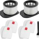 VIEWALL Filter Replacement for Shark Stratos IZ540H, IZ562H, IZ840H, IZ862H, UZ565H, UZ865H, IZ560H, UZ815H Cordless Vacuum, Part XFFKIZ700 & XPSMFIZ700, 2 HEPA 4 Foam Felt Filter