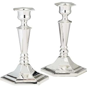 Set of 2 Silverplated Candlesticks 1701