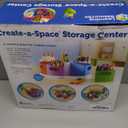 Learning Resources Create a Space Storage Center - Toy Desk Organizer, Classroom Workspace Must Haves, Homeschool Organization, Arts & Crafts , Caddy, Office & Teacher Supplies (Multicolor)