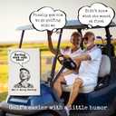 Funny Golf Towels- Golf Themed Gag Gifts for Men Who Have Everything, Golf Towels for Golf Bags with Clip for Men, Funny, Unique Accessories (Darling) (Multicolor-2)