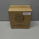 Divided Chilled Serving Tray for Parties,Ice Chilled Party Platter,Ice Serving Bowl with Lid and Handle,Charcuterie Serving Board,Cold Dish Dip for Fruit Seafood Vegetable Shrimp Cocktail Appetizer... (Green)