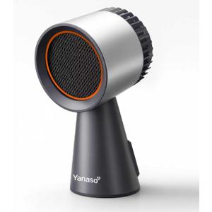 Portable Kitchen Range Hood  Quiet 3-Speed Countertop Exhaust Fan with Dual Carbon Filters, Large Oil Cup, Easy-Clean & Detachable Design, Perfect for Apartments, Dorms & RVs (gray)