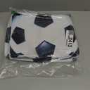 Collapsible Storage Bin 15x11in Sport Soccer Ball Easter Storage Basket for Shelves, Dog Toy Organizing