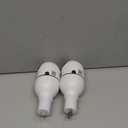 Light Bulb Security Camera 2 Packs, 5G&2.4GHz 2K Security Cameras Wireless Outdoor 360 PTZ Cameras for Home Security with Color Night Vision, 2 Way Talk, AI Human Detection, Screw in Light Socket (White)