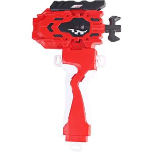 2 Pack String Launchers and Grips, Battling Burst Launcher, Left/Right Spin, Only Compatible with Burst, Two Launch Modes Gyros(Black+Red)