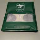 2 x OTOSTAR Set of 4 Waterproof Throw Pillow Covers 18x18 Inch Farmhouse Geometric Square Pillow Cases for Couch Patio Furniture Balcony Garden Outdoor DecorationGeometry70-Grey