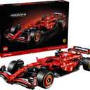 LEGO Technic Ferrari SF-24 F1 Model Car Kit - Building Set for Adults, Ages 18+ with Realistic Features - Ferrari DIY Craft for Display - Gift Idea for F1 Fans - 42207