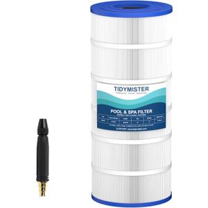 TidyMister Advanced Pool Filter Cartridge TM-8417 Compatible with CX1750RE, C1750, C1750E, C1900RE, PA175, C-8417, FC-1294, 817-0175P, L x OD: 28 3/16" x 8 15/16",175 Sq. Ft,1 Pack