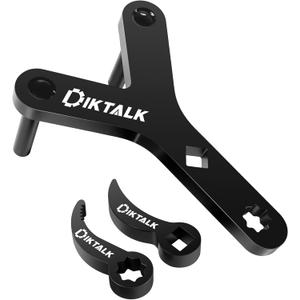 Lower Control Arm Prying Tool Kit,1/2" Drive Suspension Removal Tool,Specialty Bushing Tool with 2 Pry Bar Wrench Adapter Head & Extension Poles,3PCS