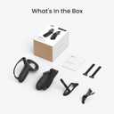 KIWI design Upgraded Controller Grips Protector Compatible with Oculus/Meta Quest 3/3S, Non-Slip Handle Cover with Battery Opening, Accessories Made for Meta