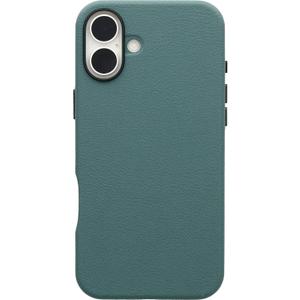 OtterBox iPhone 16 Plus Symmetry Series Cactus Leather for MagSafe - Sagebrush Green