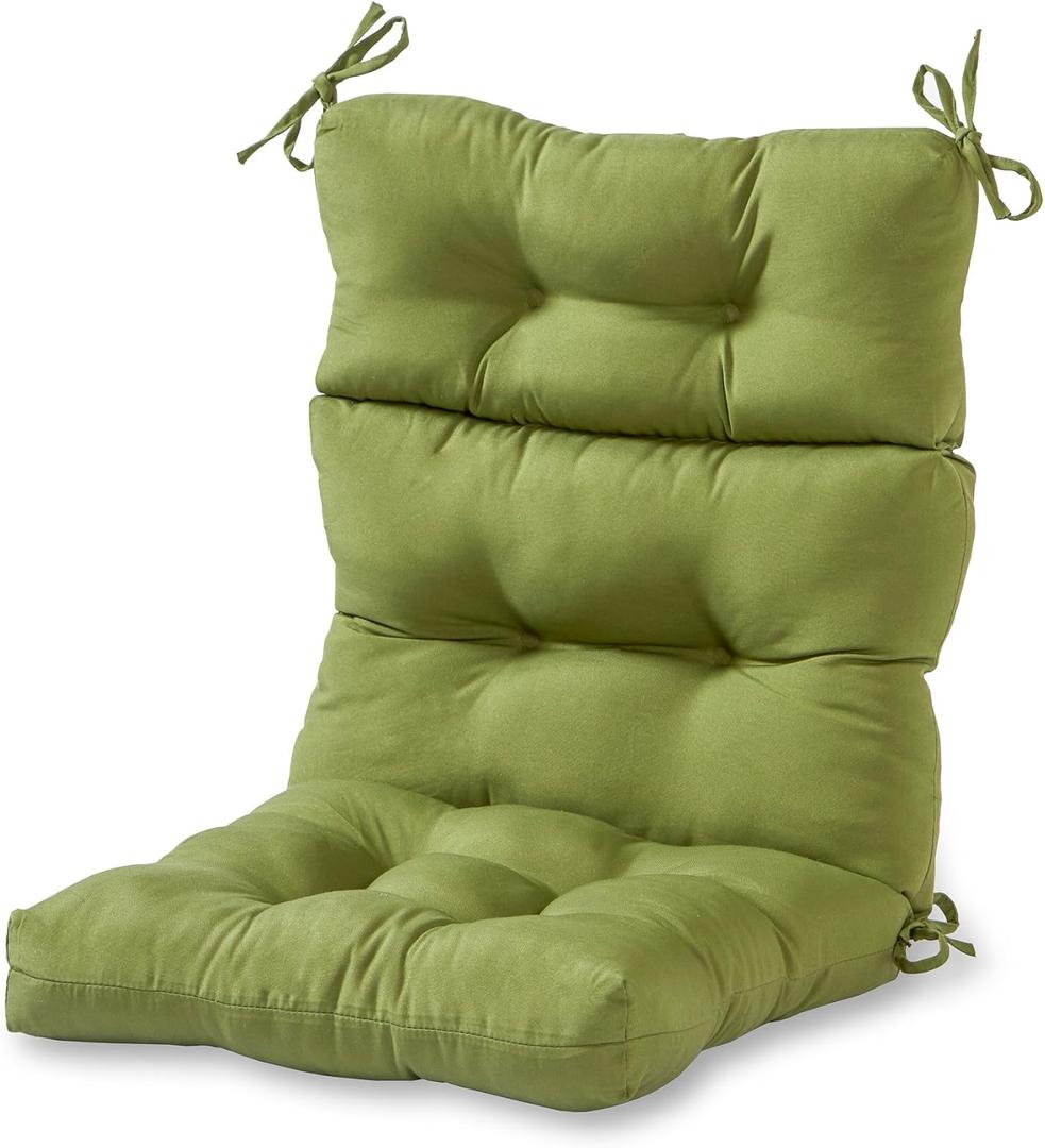 Greendale Home Fashions Juniper 44'' x 22'' Outdoor High Back Chair Cushion (Set of 1)