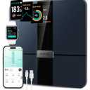 Etekcity FSA&HSA Eligible Smart Scale for Body Weight Fat, Digital Bathroom Weighing Machine for Accurate BMI Muscle Mass Composition, Home Use Apple Health Compatible Fitness Equipment