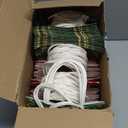 AmazingSpark 100 Pieces Christmas Gift Bags Bulk Xmas Treat Candy Goodie Bags with Santa Snowman Christmas Tree Elk Pattern for Xmas Party Favors Gift Wrapping