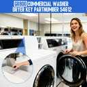 2 x Speed Queen washer and dryer key -GR800 Commercial Coin laundry machine keys for replaces speed queen 54612 key(1 Pcs)