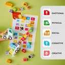 LEGO DUPLO Town Alphabet Truck Toy - Toddler Learning & Educational Toys for Preschool, Ages 2+ - Alphabet Blocks for Boys & Girls - Baby Gift Ideas for Birthdays - 10421