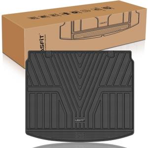 LASFIT Cargo Liner for Honda CR-V 2026 2025 2024 2023 (Gasoline & Hybrid & e:FCEV) All Weather TPE Car Trunk Mat (Upper Position), Cargo Only Black