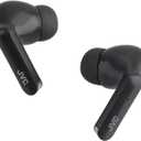 JVC Ultra Compact True Wireless Earbuds Headphones, Total 12 Hour Battery Life, Sound with 13mm Driver, USB-C Connection - HAB5TB (Black)
