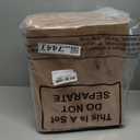 Zhehao 100 Pcs File Jackets Reinforced Straight Cut Tab Pocket Folders 2 Inch Expandable File Folder Expanding Paper Organizer with Tabs Expansion Pocket, Letter Size(Kraft Paper Color,Classic Style)