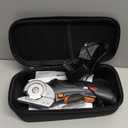 Worx Zipsnip Cordless Electric Scissors, Rechargeable Cardboard Box Cutter, 4V Powerful Fabric Scissors with 2 Safety Blades & Storage Bag WX082L.2