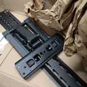 Monoprice Commercial Full Motion TV Wall Mount Bracket for 32" to 70" TVs up to 88lbs, Max VESA 400x400, Fits Curved Screens