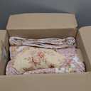 HoneiLife Quilt Set King Size - Fluffy Bedspreads 106x96, Microfiber Quilts 3-Piece, Patchwork Coverlet Rustic Bedding Sets All Season Quilts (Dried Rose Pink-tufted)