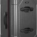 Traveler's Choice Maxporter II Polycarbonate Hardside Trunk with Spinner Wheels, Gray, 31-Inch Large Trunk