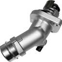 Aluminium Thermostat Housing Assembly Fit for Hyundai 2016-2020 Elantra,2018-2021 Kona,2019-2021 Veloster,Replace 255002E085,25500-2E085