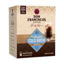 Don Francisco's Organic Cold Brew Coffee Pitcher Packs, Med-Dark Roast, 8ct | USDA Organic Cold Brew Pitcher Pack, 100% Arabica, Easy Fresh Convenient Cold Brew at Home, Steep for 24hrs, Rich Bold Taste (EXP 05/19/27)