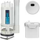 Touchless Toilet Flush Kit, Automatic Toilet Flusher, Dual Flush Valve Replacement Kit, Kit, Tank Accessories, Battery Powered, One-Piece Toilet Repair, 2-Inch Water Tank Accessories (8.3in-10.2in)