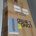 London & Byrd - No Assembly - Home Gym Storage Rack. Steel Construction, Heavy Duty Wheels, with Basket and Hooks. Great for Home Gym Equipment, Yoga mats, Kettlebells, and Small Dumbbell Storage.