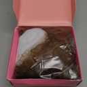 LEEONS 22 Inch Deep Wave U Part Wig for Black Women - Long Synthetic Curly Hair with Unique Bouncy Ends, Glueless U Shape Half Wigs Heat Resistant Fiber, Ombre Auburn Brown (T30)