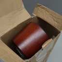 Wood Bed Furniture Risers Blocks - 3 inch Set of 4 Bed Risers, Heavy Duty Solid Wood Round Risers, Sofa Riser with Non-Slip Pad, Create Storage Space and Easy Cleaning for The Sweeper