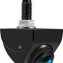 Backup Camera with Switchable Front View - 1080P Metal AHD, 170 Wide Angle Rearview, Super Clear Night Vision, IP69 Waterproof Reverse - Universal for Cars, Trucks, SUVs, Vans (Black)