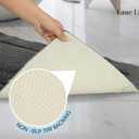 LANE LINEN 2 Piece Bathroom Rugs Sets, Extra Soft Absorbent Premium Mats, Non Slip Shower Mats - 24' x 36'/17' x 24' - Grey