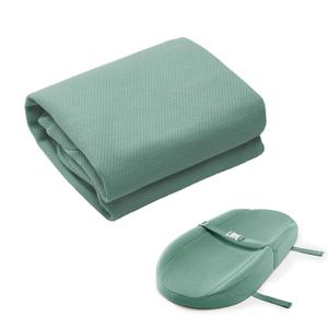 Blissful Diary Changing Pad Cover for Avocado Contoured Changing Pad, Ultra Soft Breathable Diaper Changing Table Pad Cover for Baby Girls Boys - Sage Green