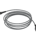 onn USB-C to USB-A 6ft Braided Charging Cable, USB-IF Certified, Compatible with iPhone 17/16/15 Series, Samsung Galaxy, Note, Pixel Devices iPad Pro, Black 