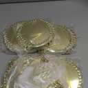 6 Pcs Blank Award Medals with Neck Chains Create Your Own Kit Cheer Medals Winner DIY MVP Participation Trophy Metal Prize Gifts for Soccer Football Party Game