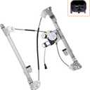 741-428 Driver Power Window Lift Regulator with Motor Assembly Compatible for 2004-2008 Ford F-150 Crew Standard Cab & 2006-2008 Lincoln Mark LT