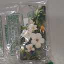 Compatible with Samsung Galaxy S26 Ultra Cases with Design, Cute Transparent Phone Case for Women Girls Girly with Heavy Duty Protective Bumper (Clear Green Leaves Tropical)