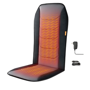 Heated Seat Cover with Fast Heat & Plush Fabric, Longer Size and Expanded Heating Area to Relieve Fatigue for Office & Home