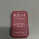 NYX PROFESSIONAL MAKEUP Buttermelt Powder Blush, Fade and Transfer-Resistant Blush, Up to 12HR Make Up Wear, Vegan Formula - For The Butta (0.17 Ounce (Pack of 1))